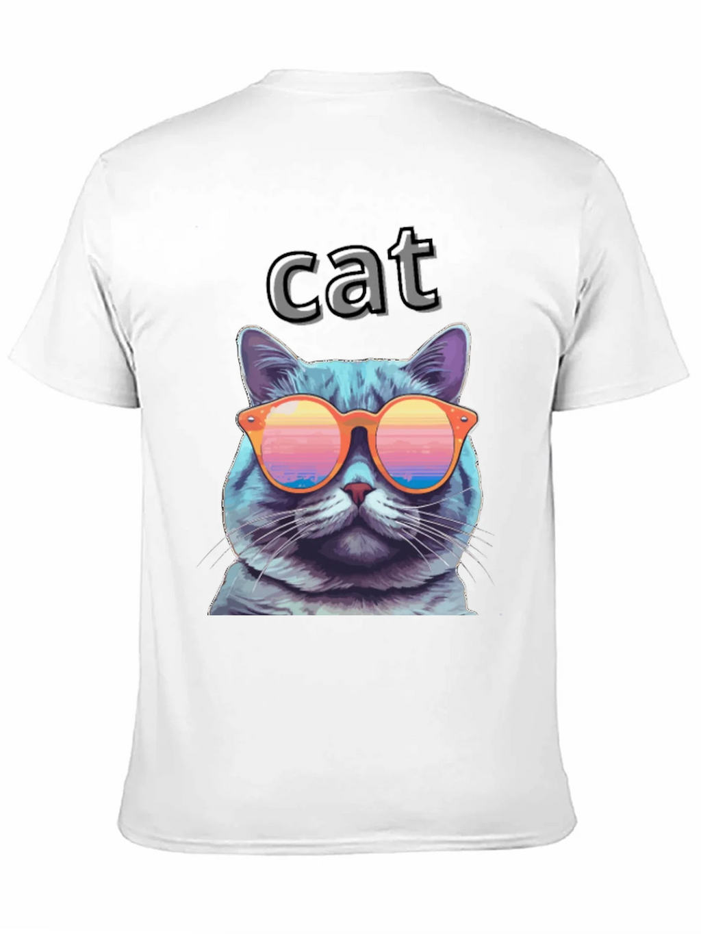 Cool Cat T-Shirt with Sunglasses - Fun Graphic Tee product image 10
