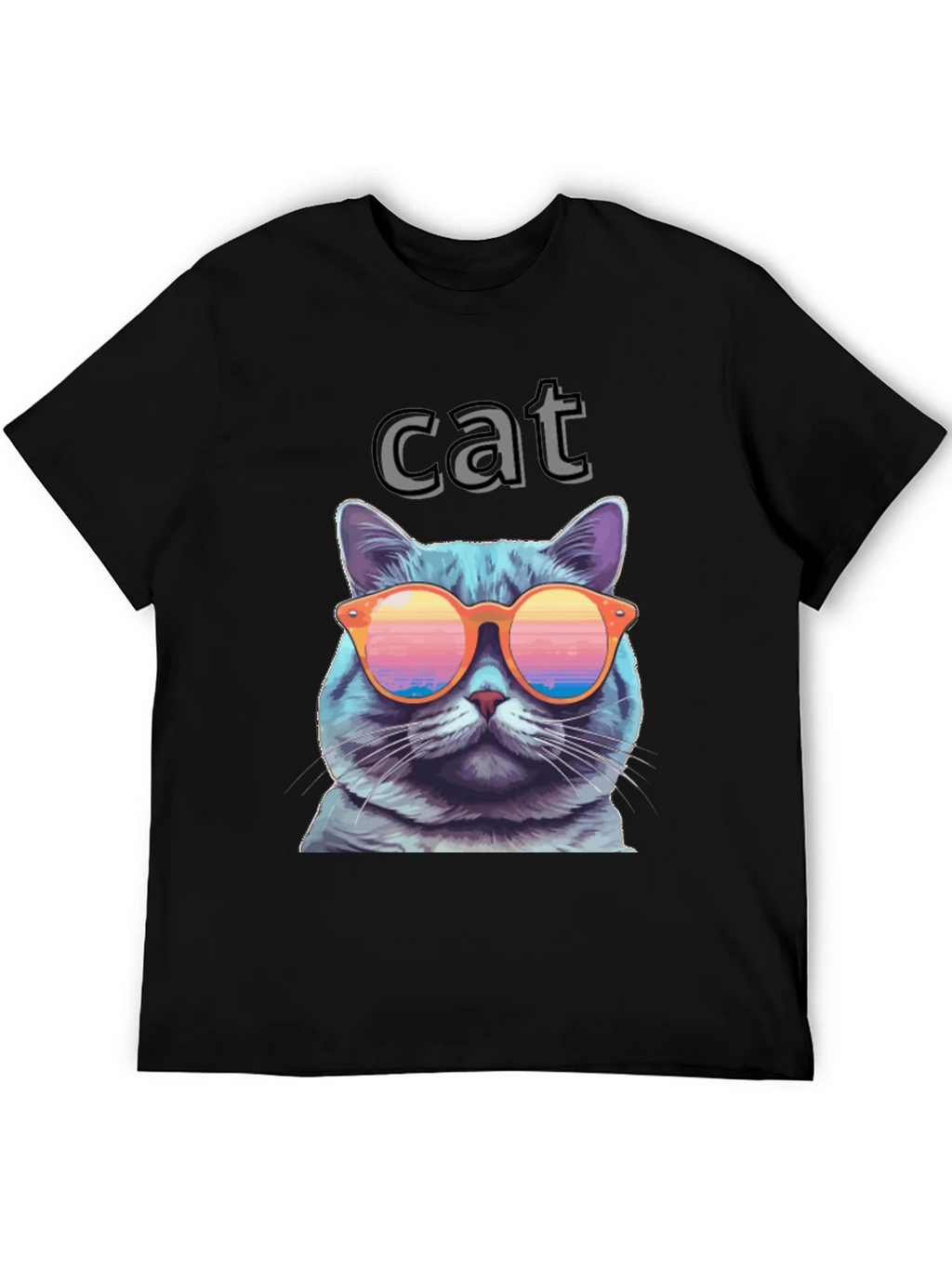 Cool Cat T-Shirt with Sunglasses - Fun Graphic Tee product image 5