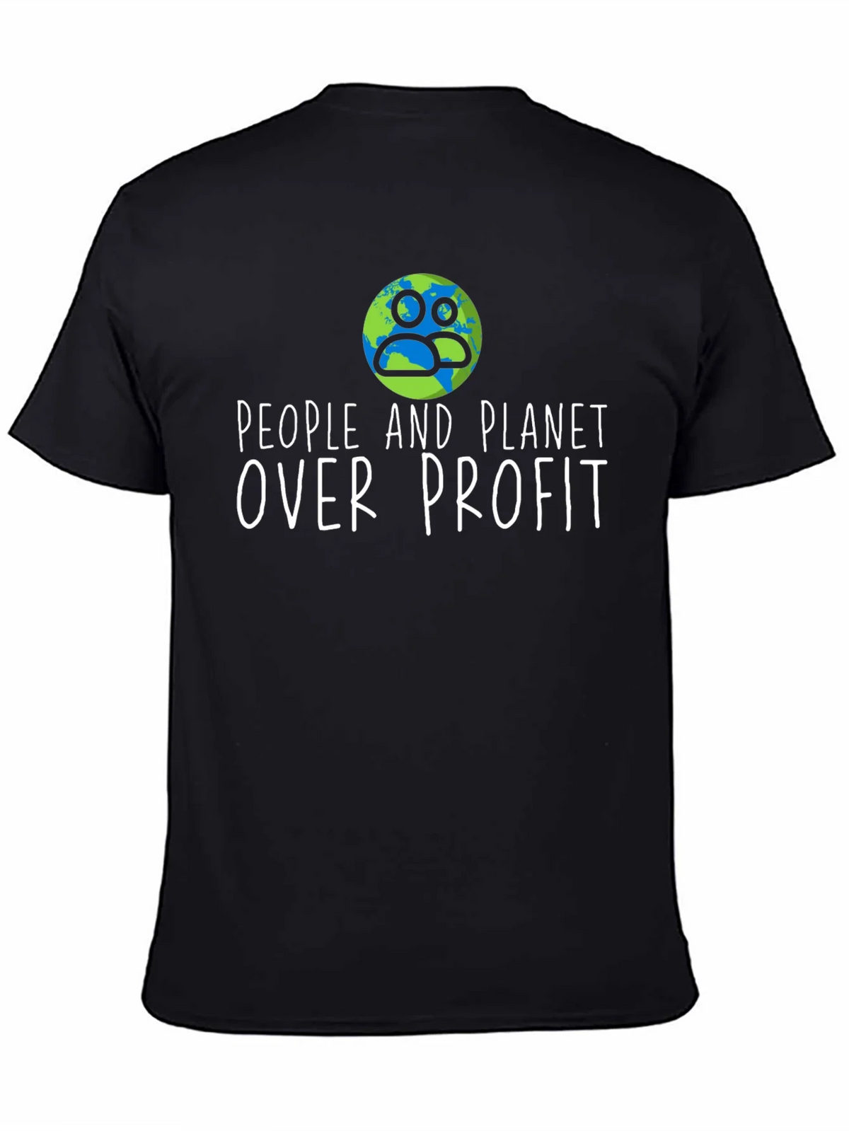 People and Planet Over Profit T-Shirt product image 4