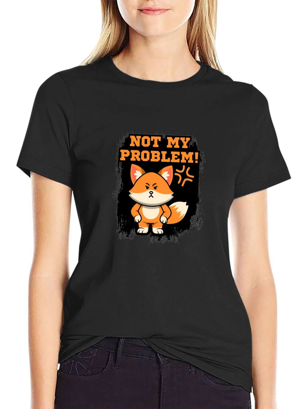 Not My Problem Fox Graphic T-Shirt product image 2