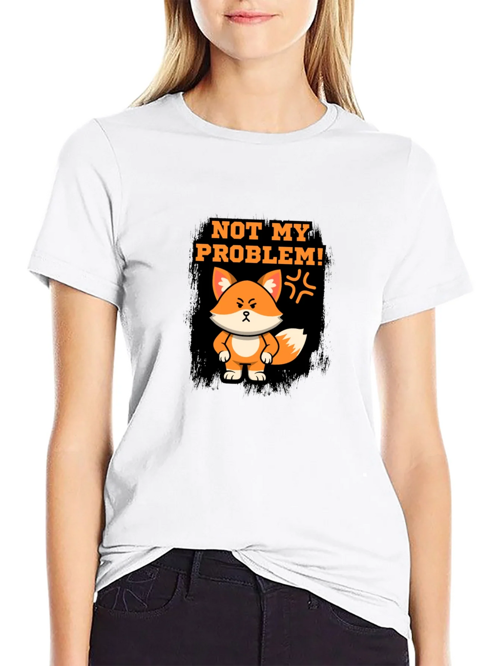 Not My Problem Fox Graphic T-Shirt product image 8