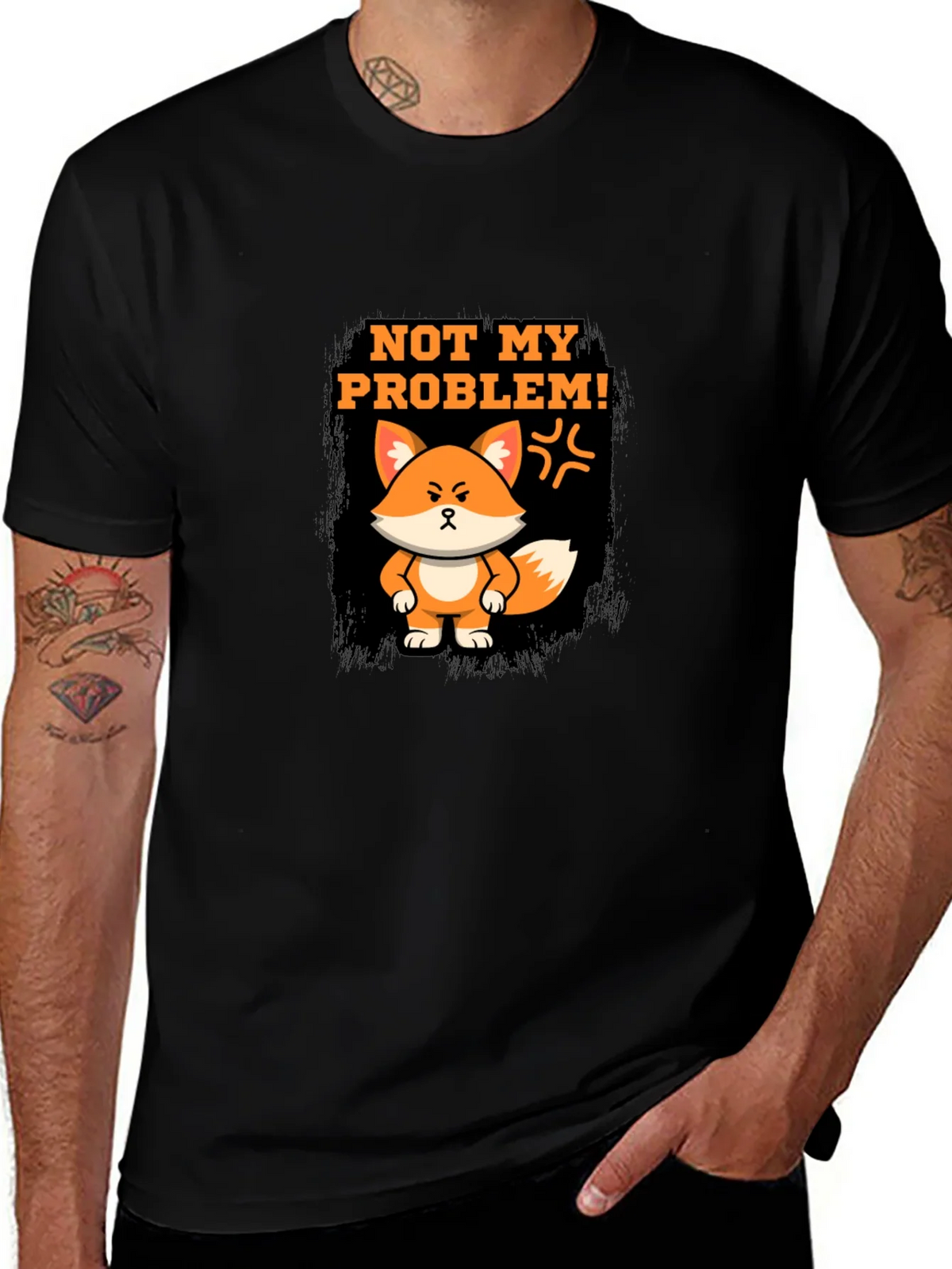 Not My Problem Fox Graphic T-Shirt product image 1