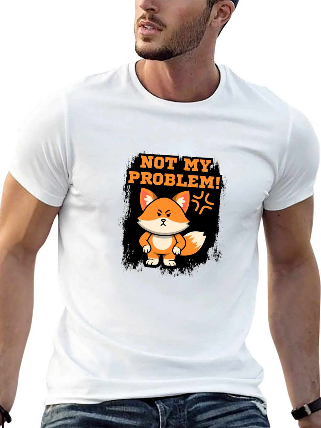 Not My Problem Fox Graphic T-Shirt product image 12