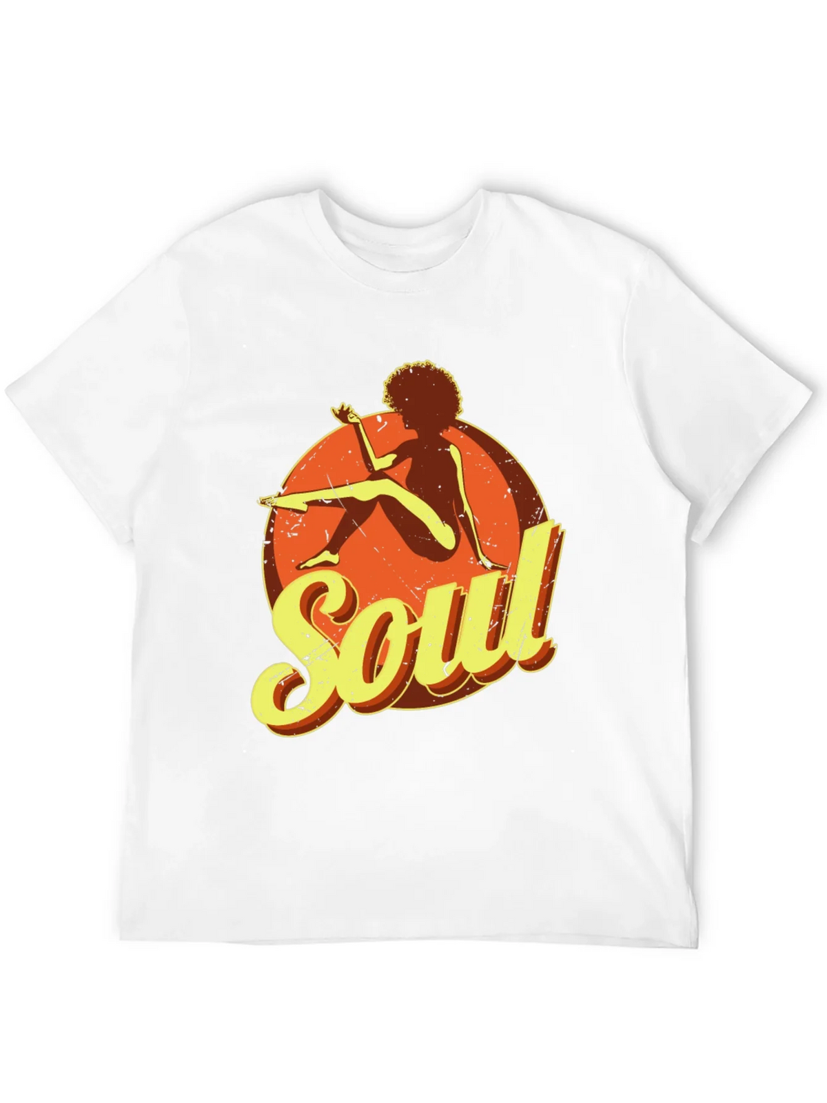 Soul Graphic T-Shirt - Retro Style Black Tee product image 11