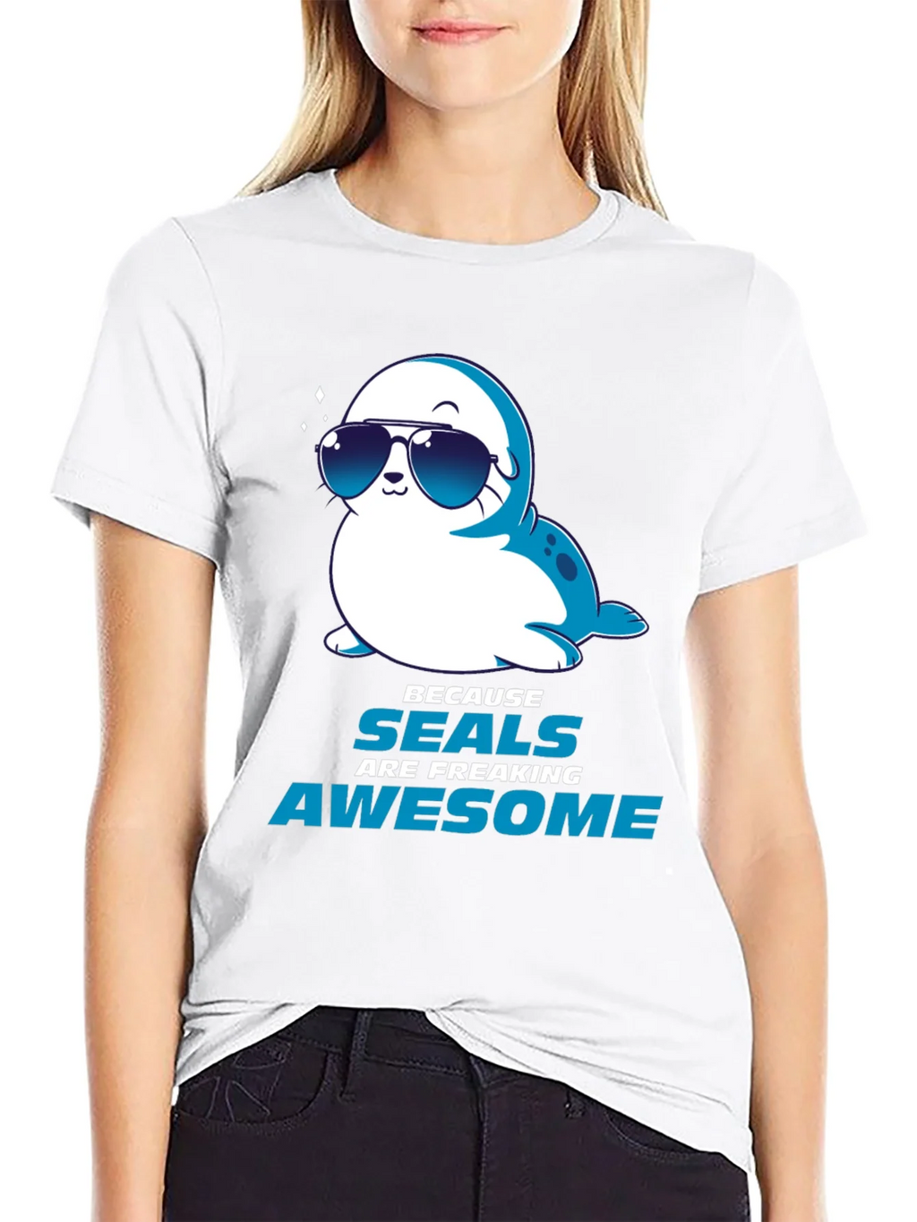Cool Seal Graphic Tee - Seals Are Freaking Awesome T-Shirt product image 8