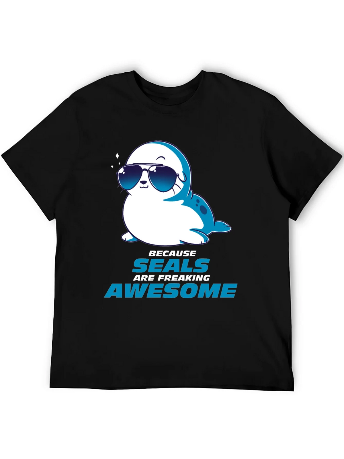 Cool Seal Graphic Tee - Seals Are Freaking Awesome T-Shirt product image 5
