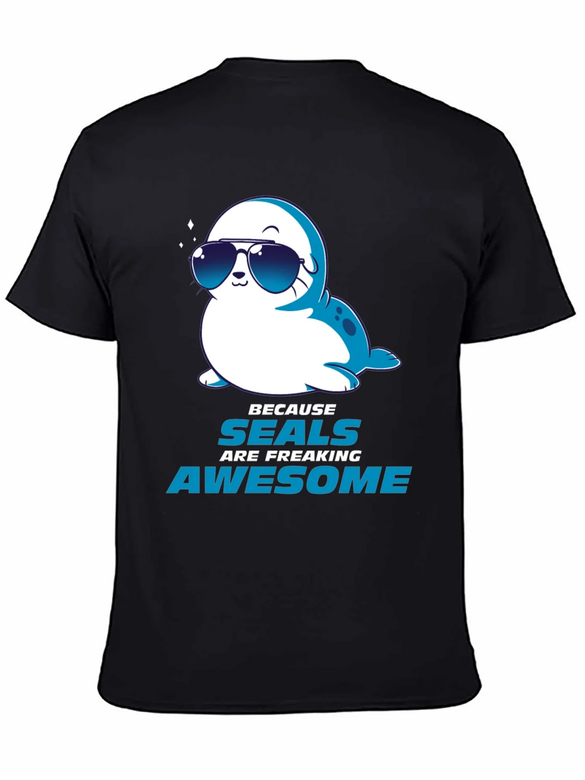 Cool Seal Graphic Tee - Seals Are Freaking Awesome T-Shirt product image 4