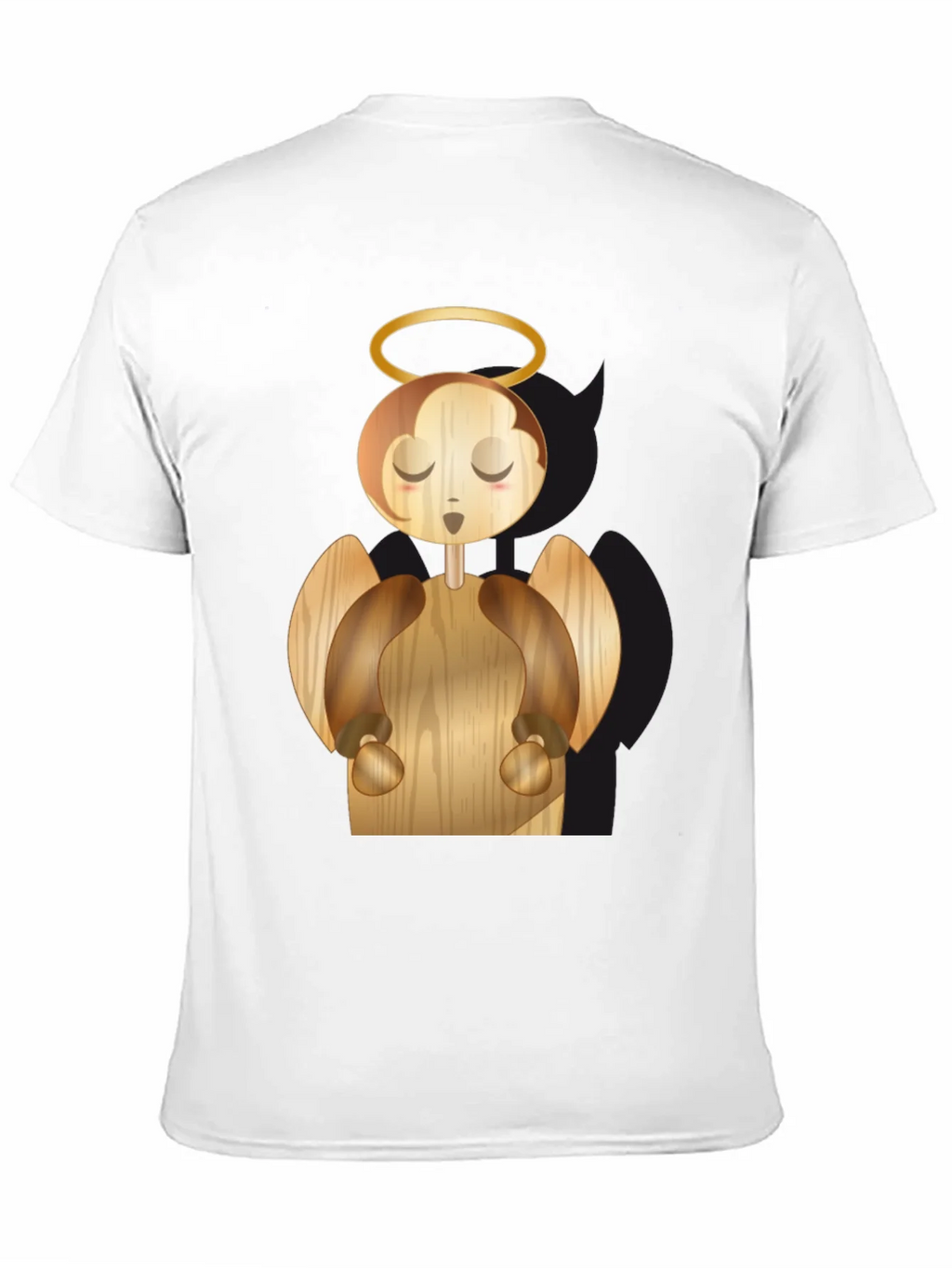 Angel Graphic Black T-Shirt product image 9