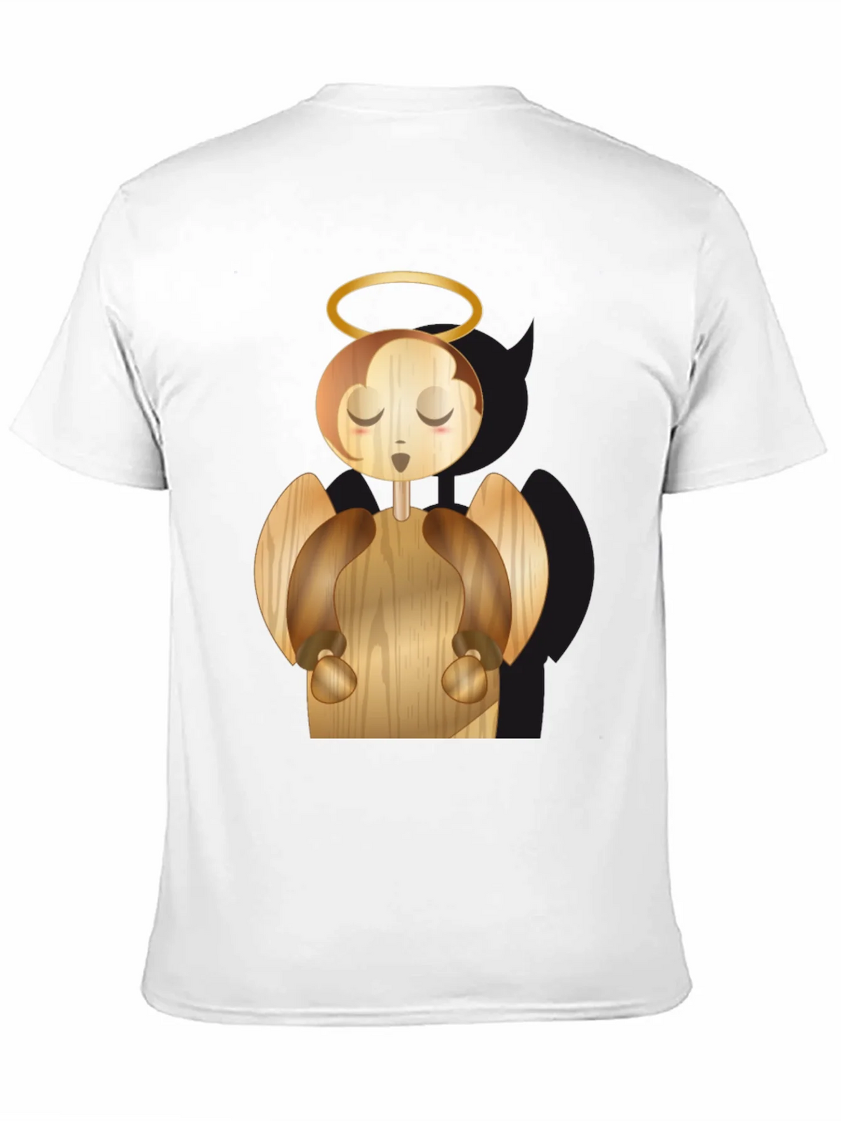 Angel Graphic Black T-Shirt product image 9