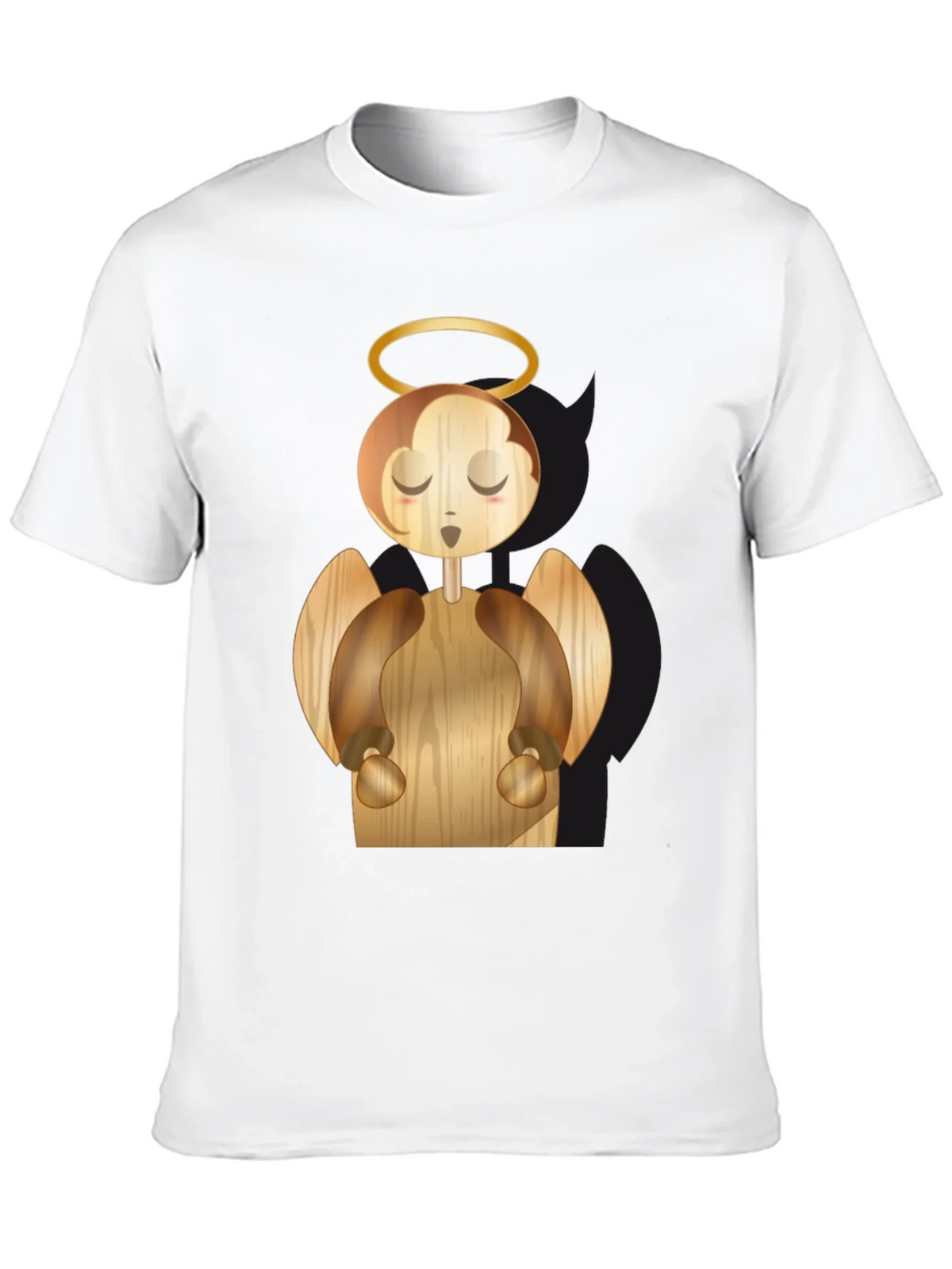 Angel Graphic Black T-Shirt product image 8