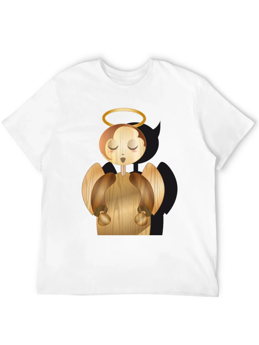 Angel Graphic Black T-Shirt product image 10