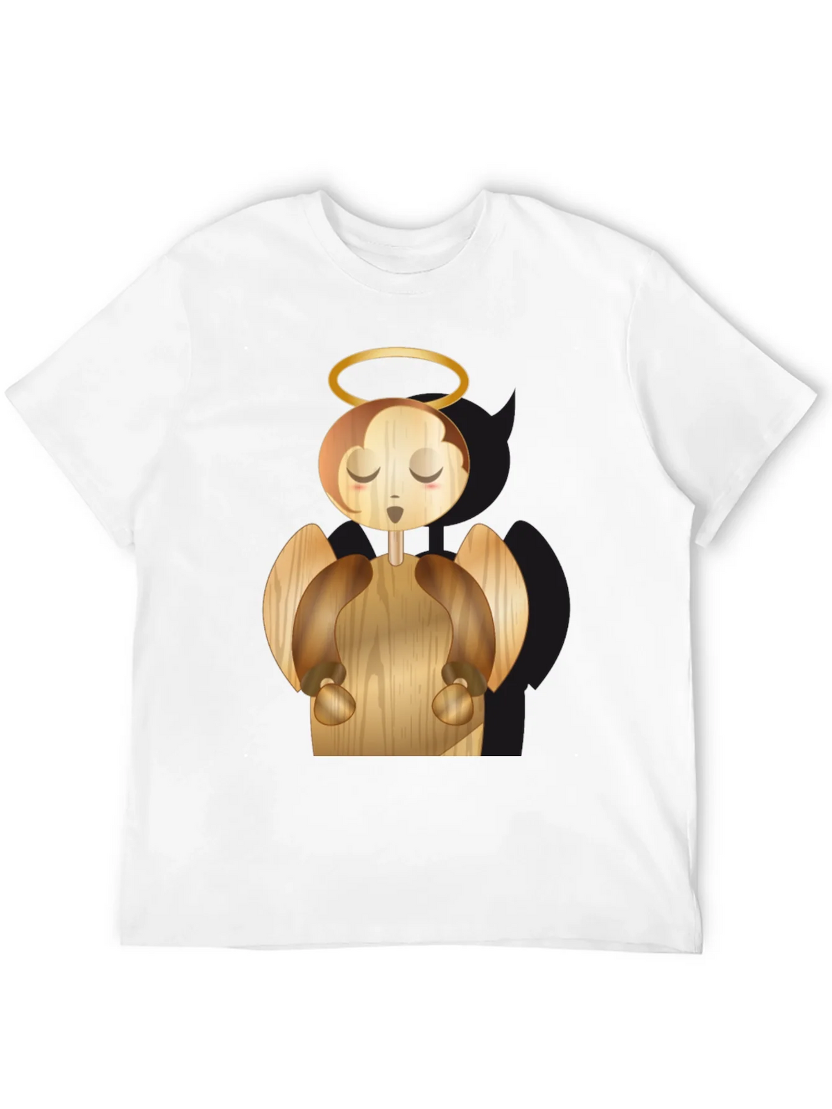 Angel Graphic Black T-Shirt product image 10