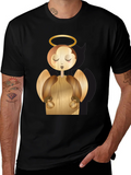 Angel Graphic Black T-Shirt product image 1