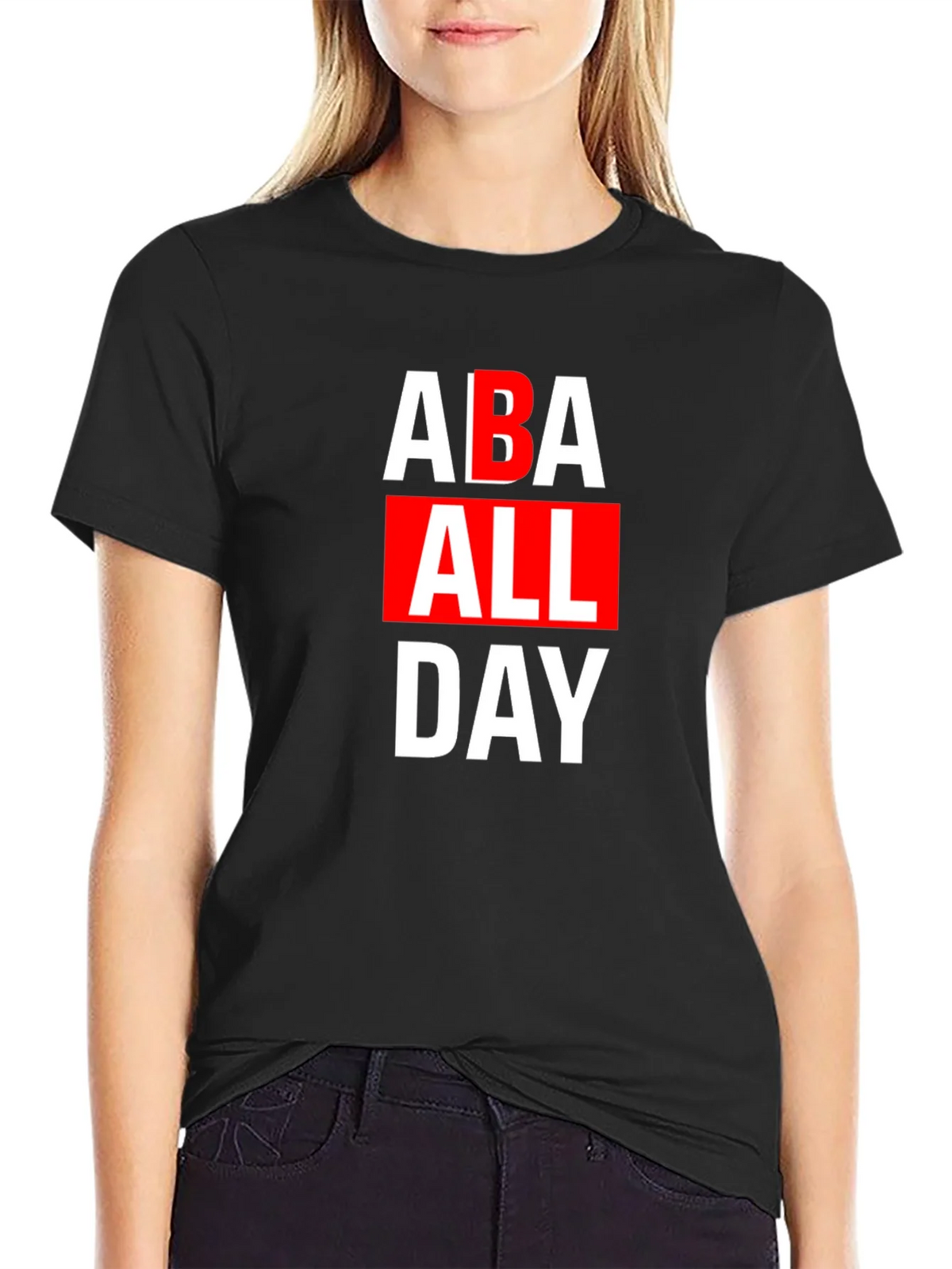 ABA All Day Black T-Shirt product image 2