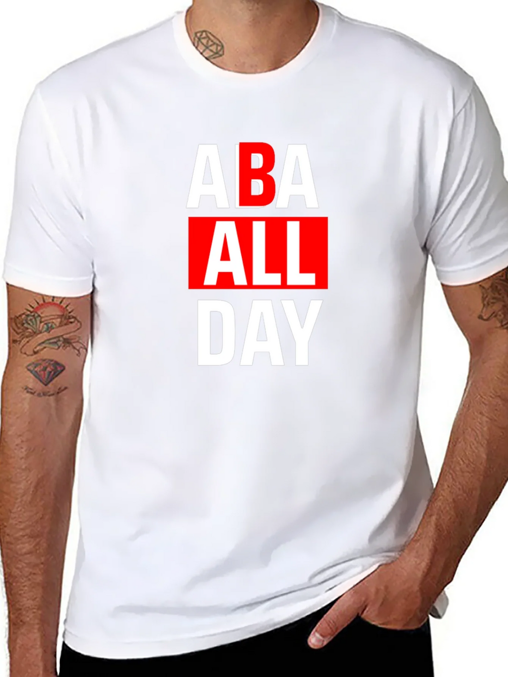 ABA All Day Black T-Shirt product image 7