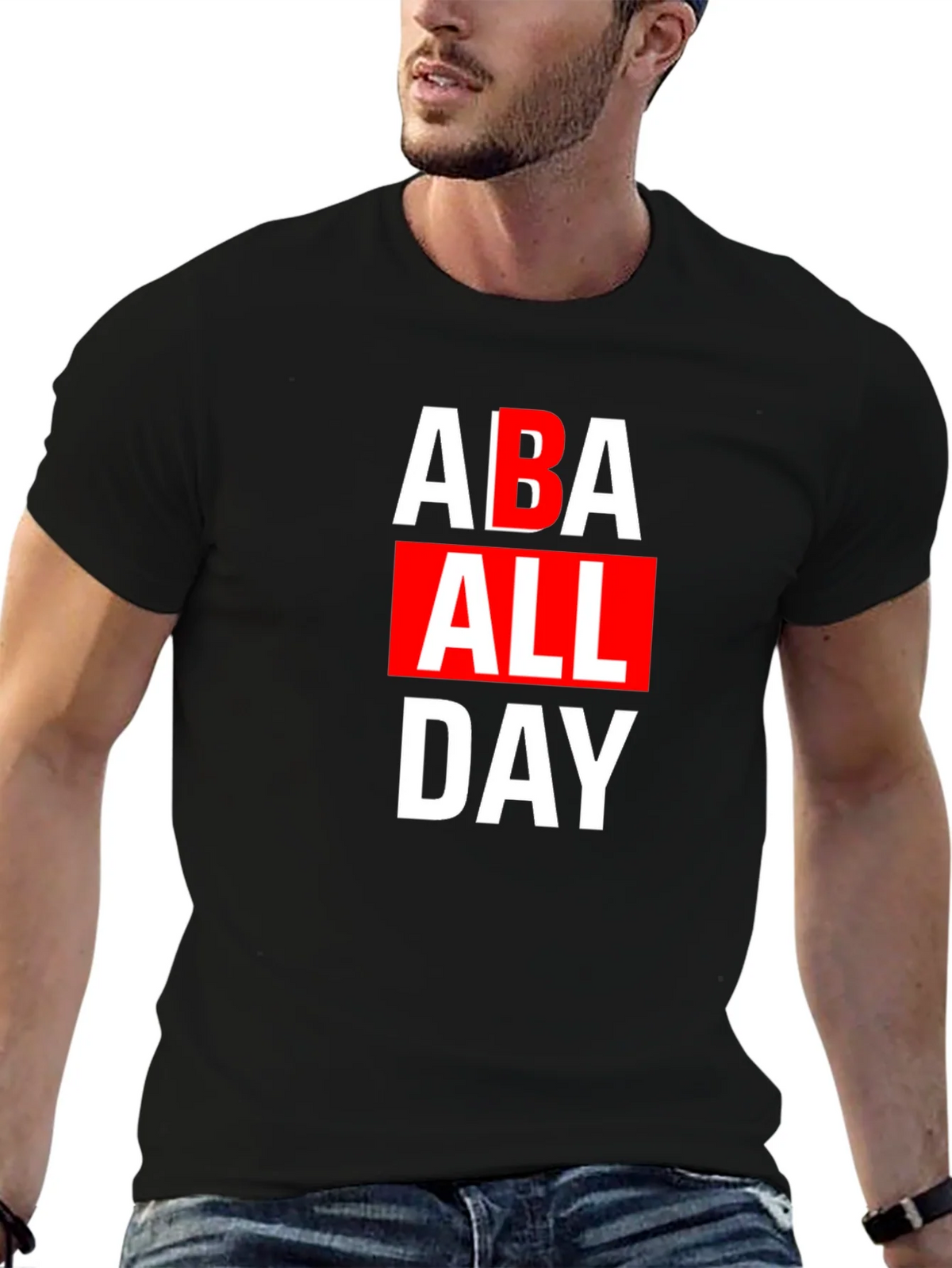 ABA All Day Black T-Shirt product image 6