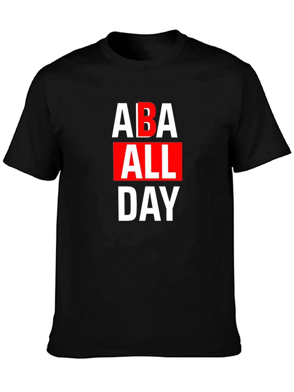 ABA All Day Black T-Shirt product image 3
