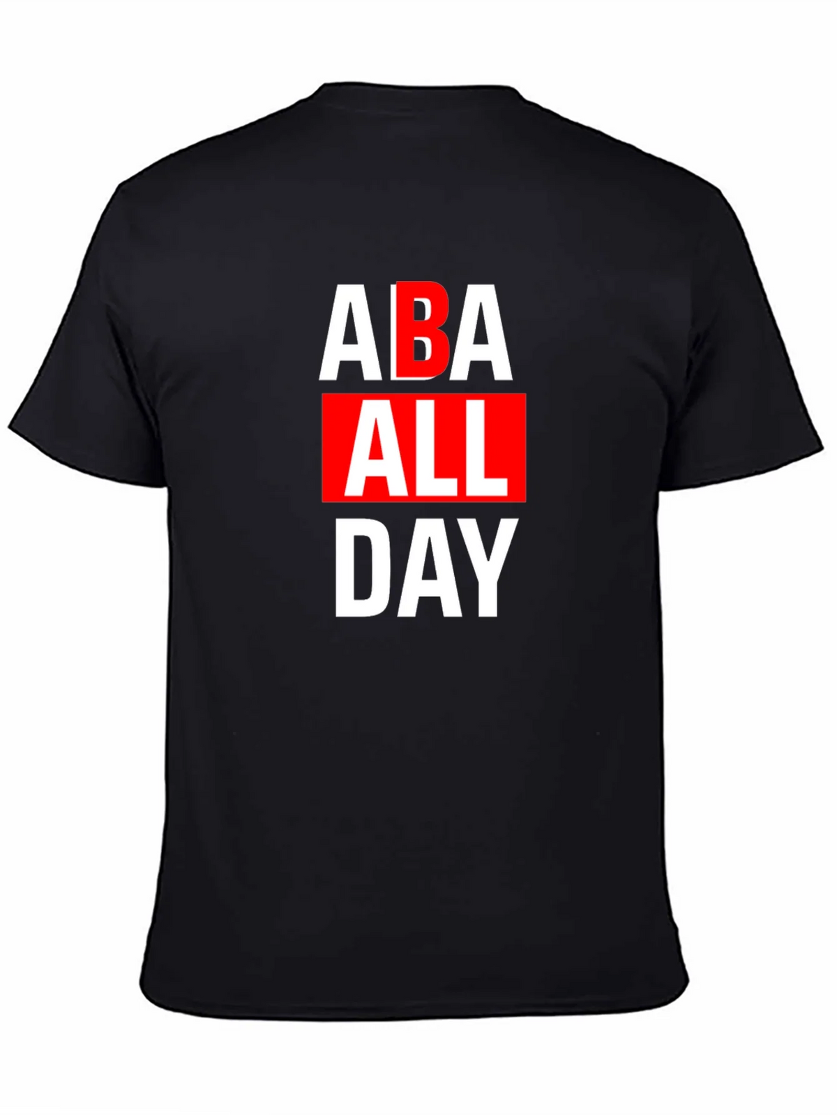 ABA All Day Black T-Shirt product image 4