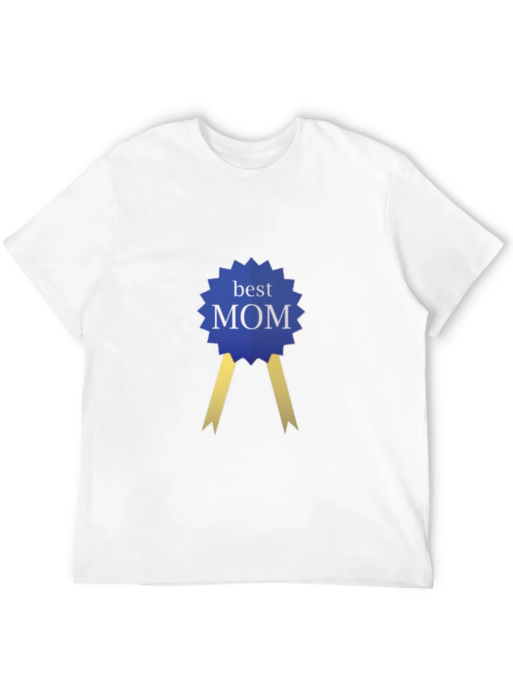 Best Mom Award Ribbon Graphic Tee - Black product image 3
