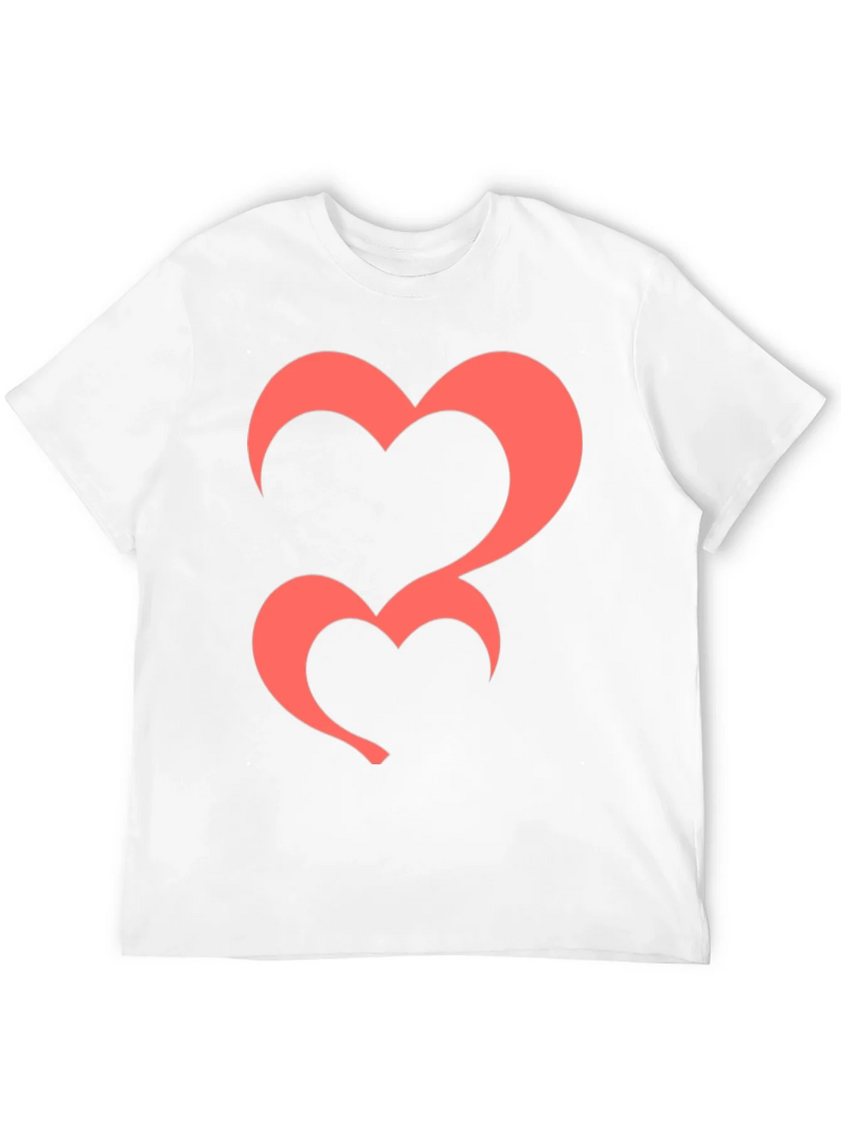 Heart Graphic Tee - Black Casual T-Shirt product image 11