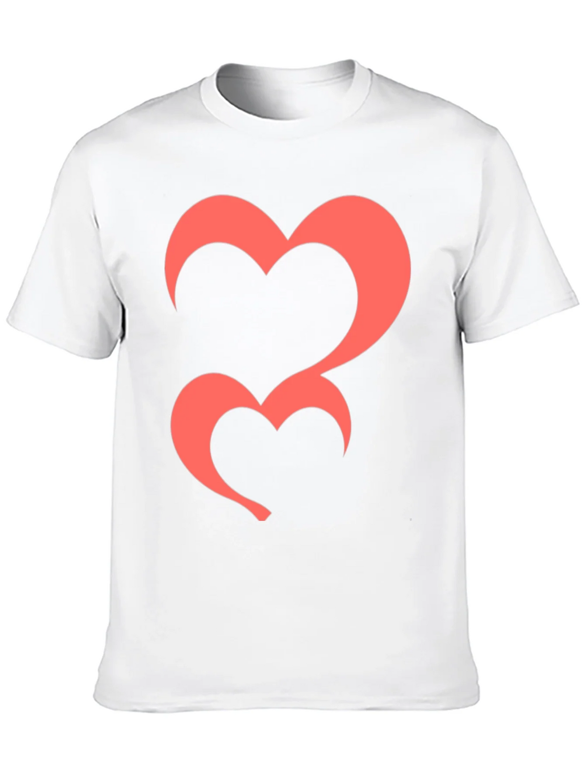 Heart Graphic Tee - Black Casual T-Shirt product image 9
