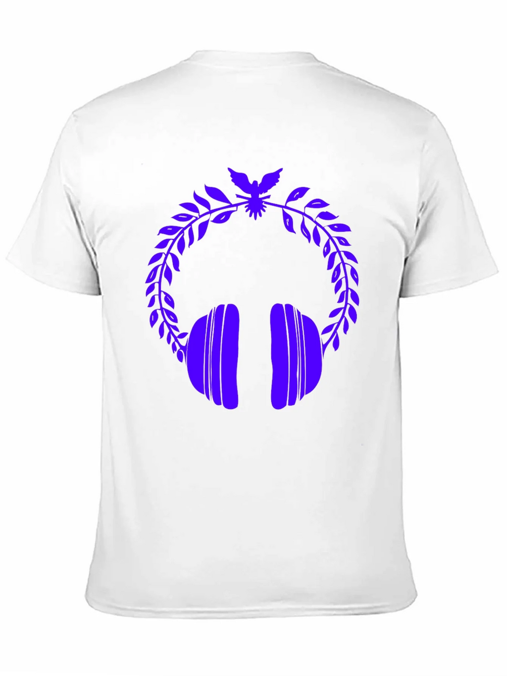 Stylish Graphic Tee - Headphones & Laurel Wreath product image 10
