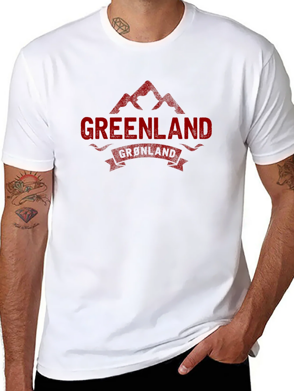 Greenland Graphic Tee - Mountain Design product image 7