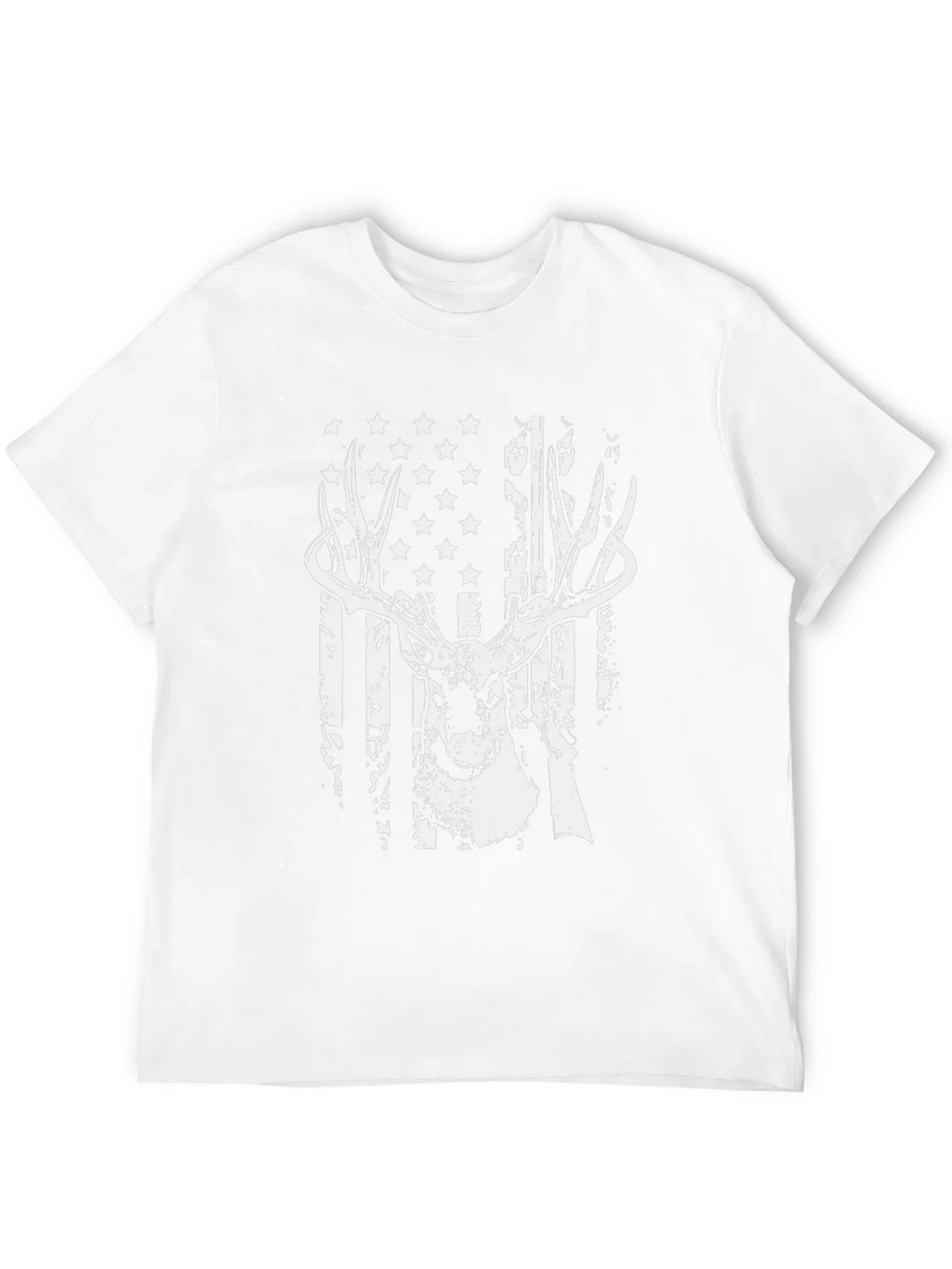 American Flag Deer Hunter T-Shirt product image 9