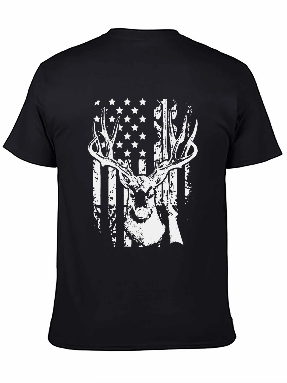 American Flag Deer Hunter T-Shirt product image 3