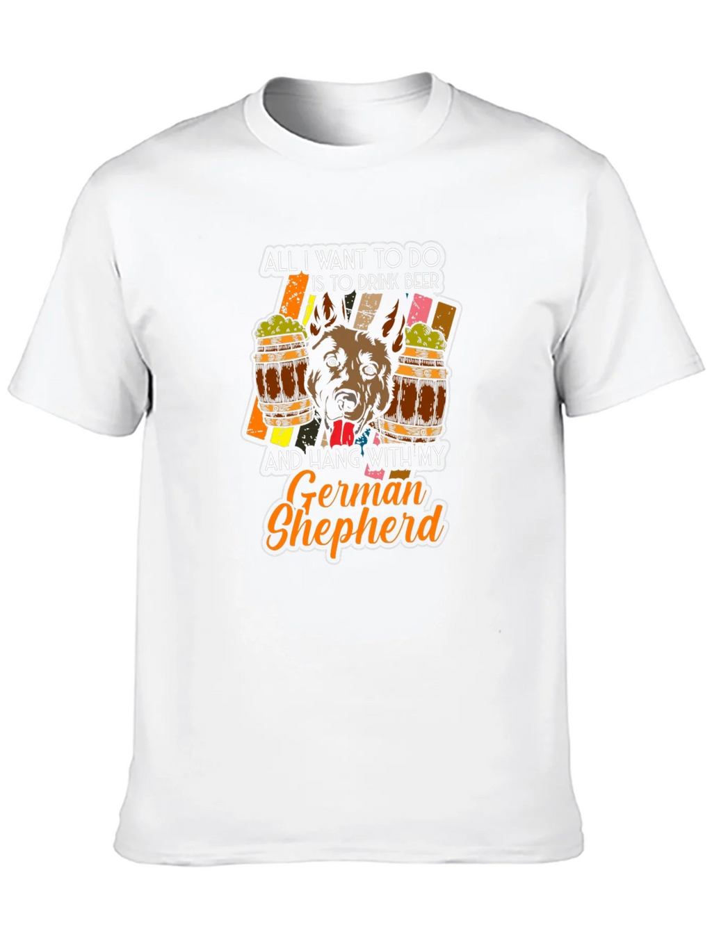 German Shepherd Beer Lover T-Shirt product image 9