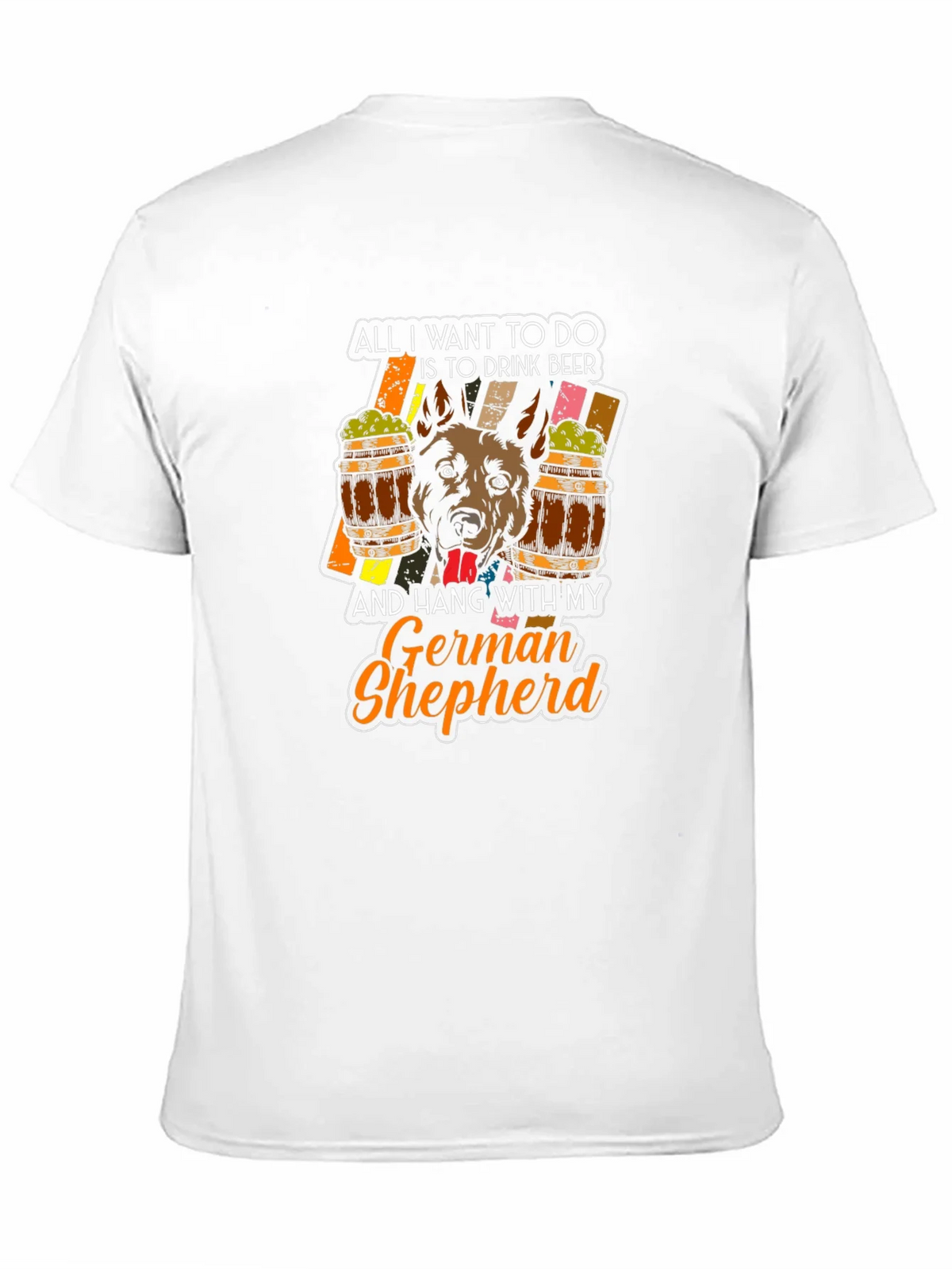 German Shepherd Beer Lover T-Shirt product image 10