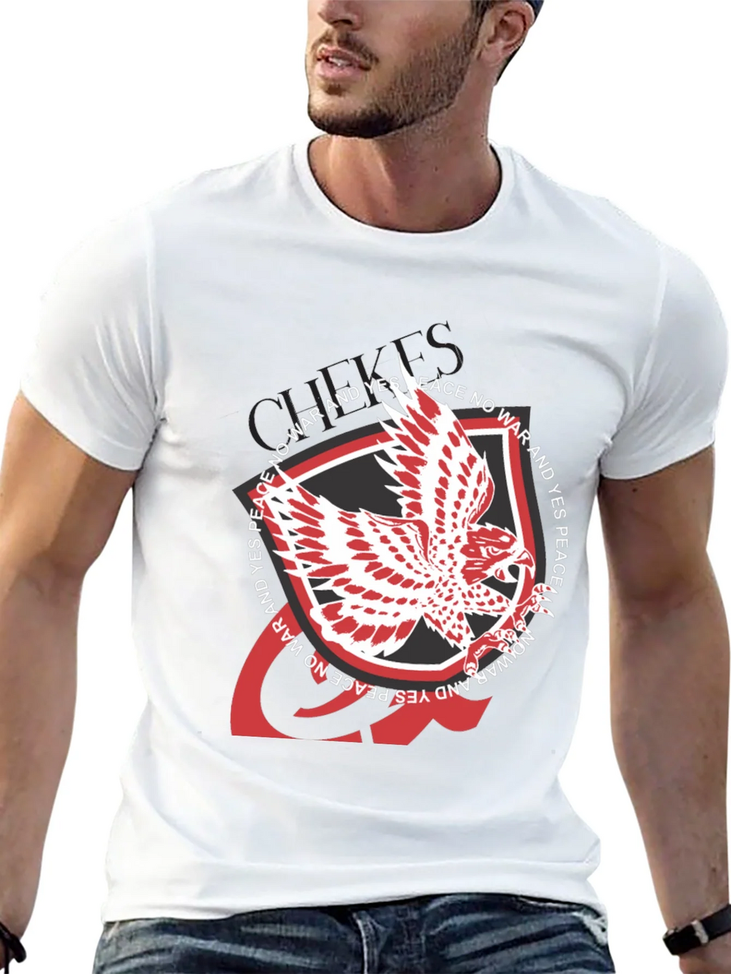 Peace Dove Graphic Black T-Shirt product image 12