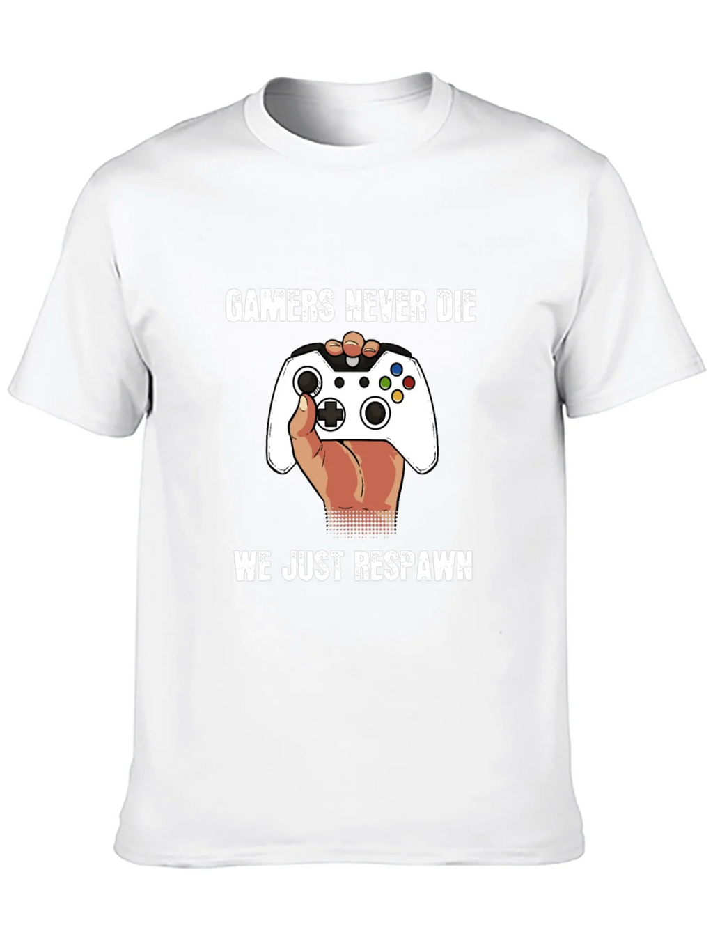 Gamers Never Die - Funny Gaming T-Shirt product image 9