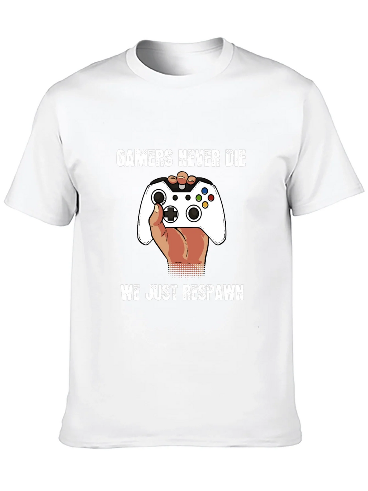 Gamers Never Die - Funny Gaming T-Shirt product image 9
