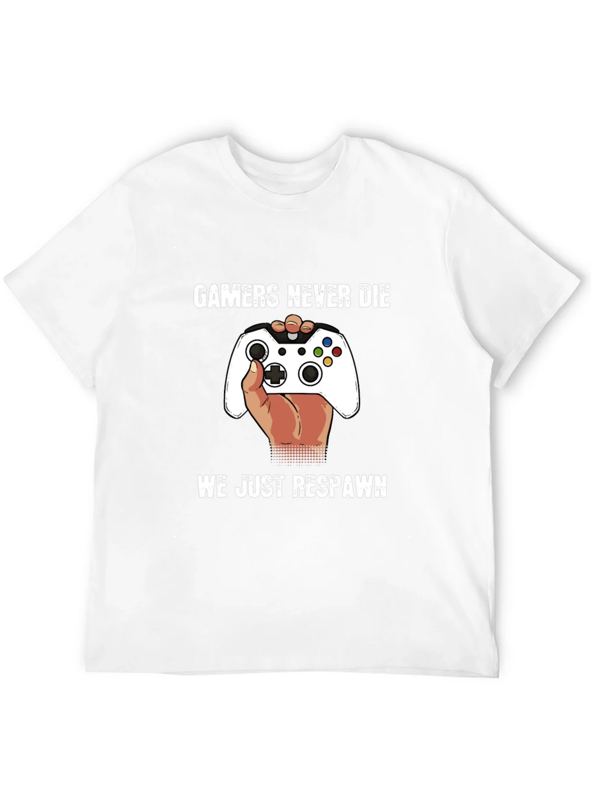 Gamers Never Die - Funny Gaming T-Shirt product image 11