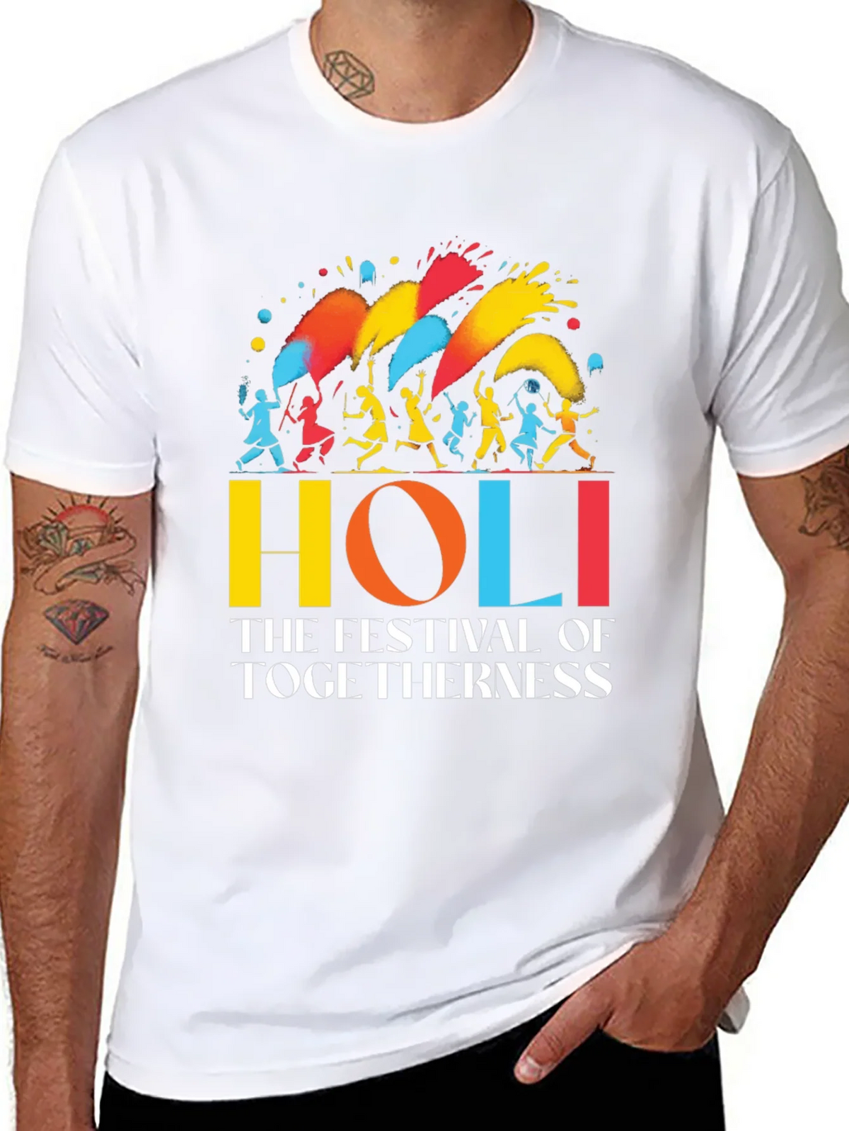Holi Festival T-Shirt - Togetherness product image 2