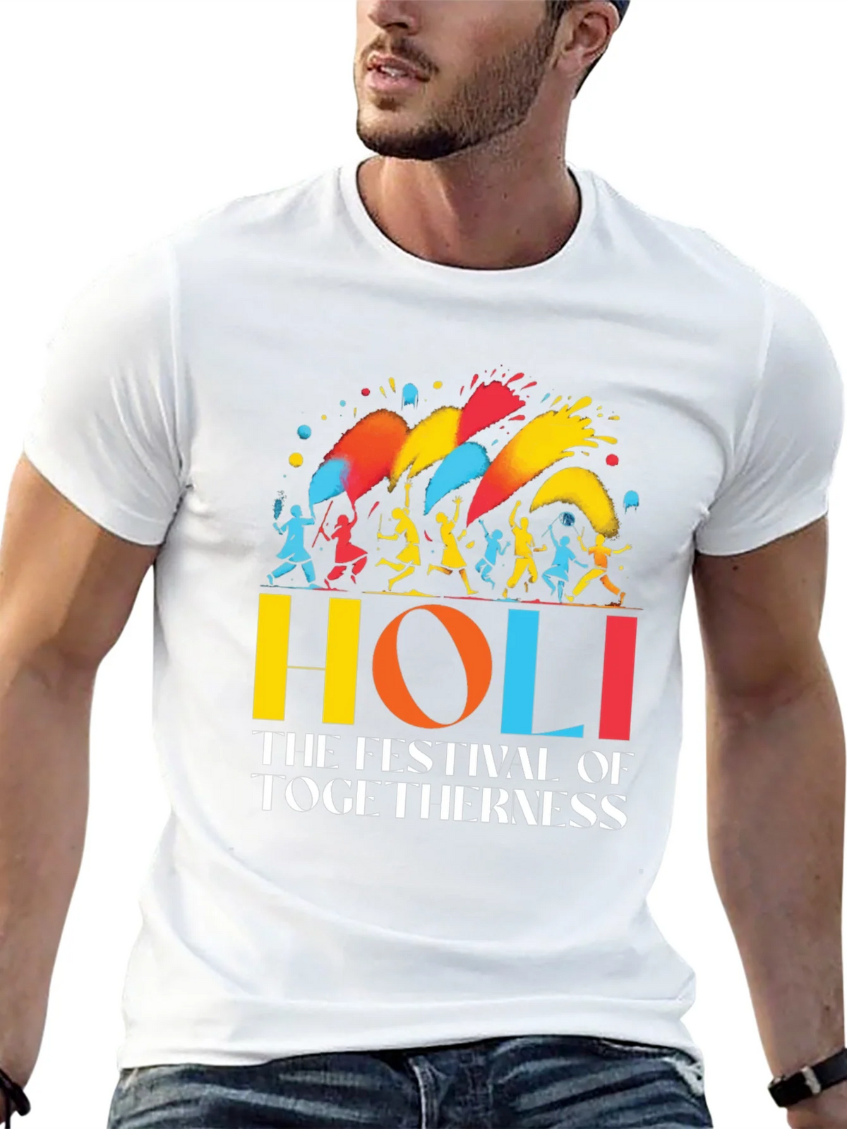 Holi Festival T-Shirt - Togetherness product image 5