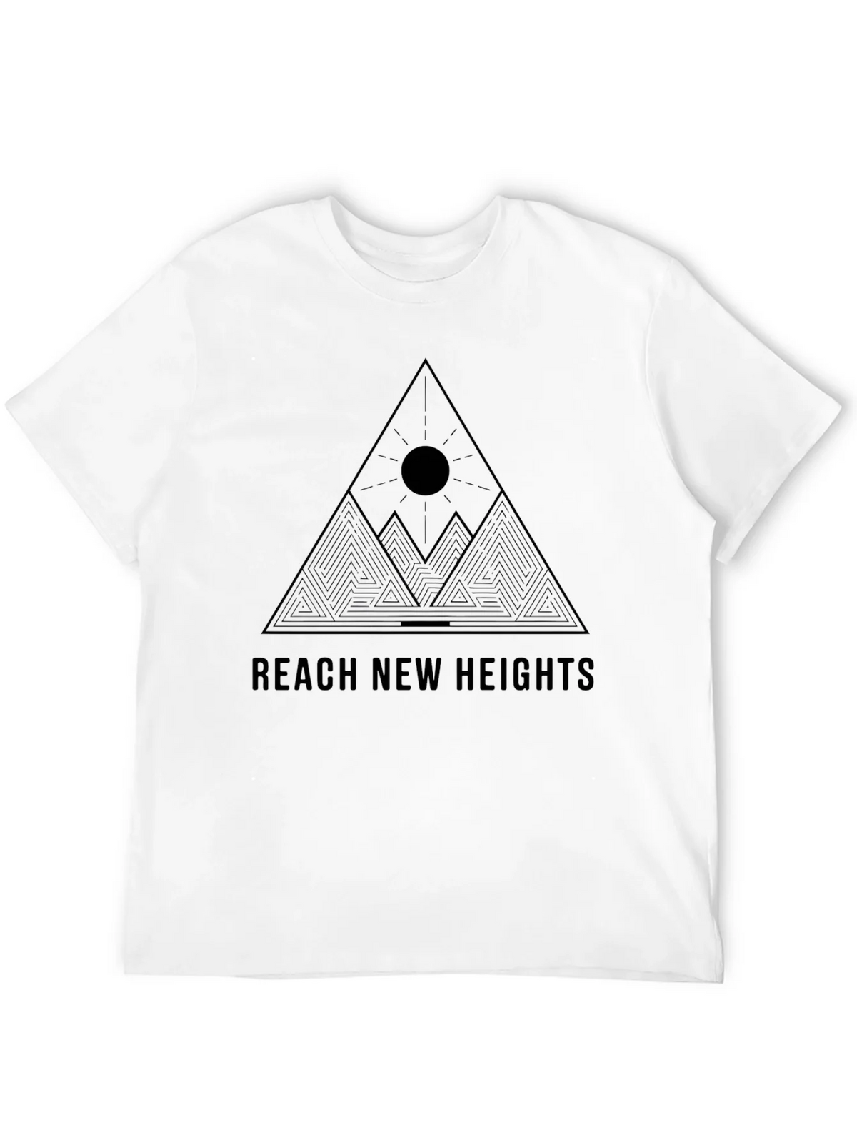 Reach New Heights Black Graphic Tee product image 9