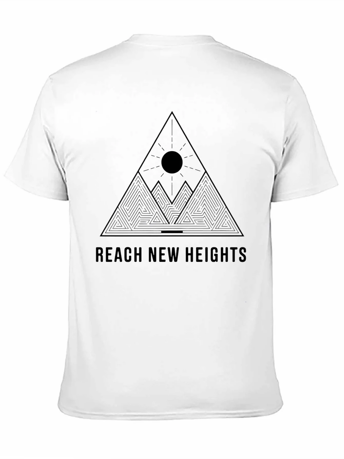 Reach New Heights Black Graphic Tee product image 8