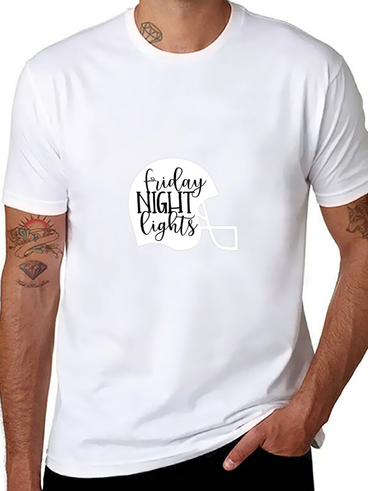 Friday Night Lights Football Helmet T-Shirt product image 7