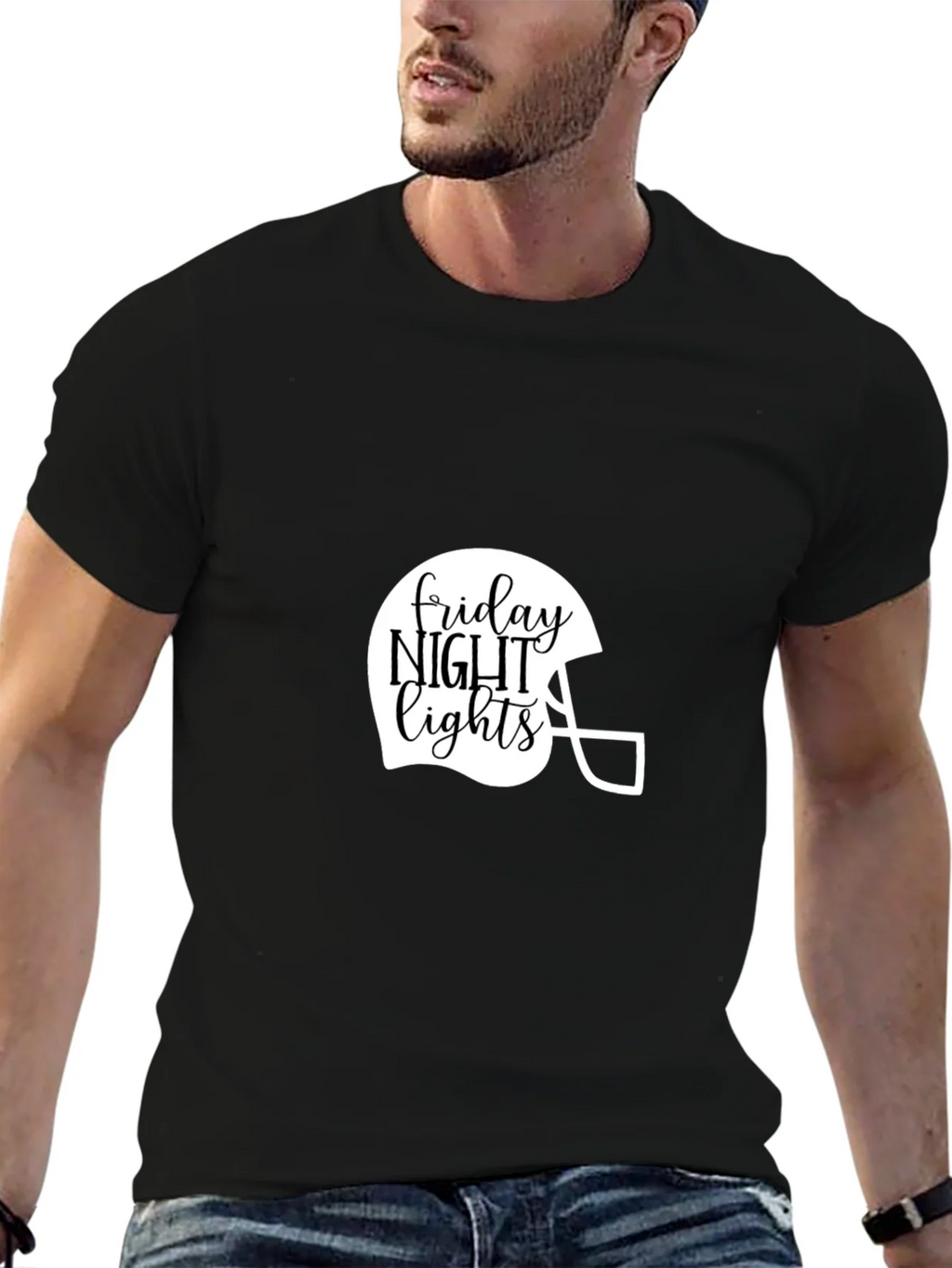 Friday Night Lights Football Helmet T-Shirt product image 6