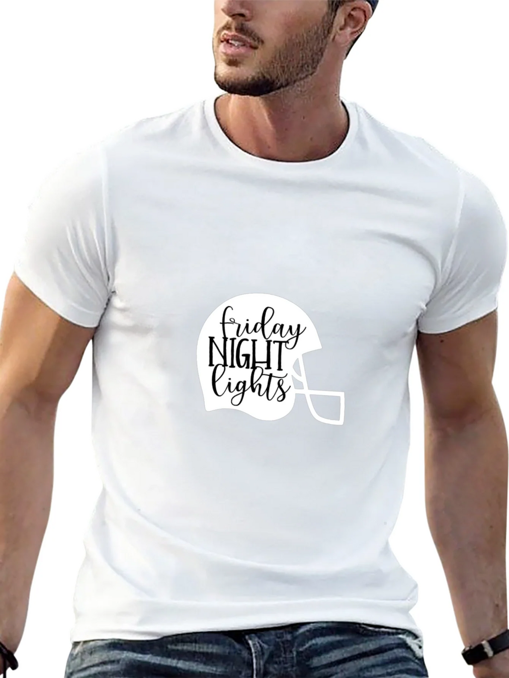 Friday Night Lights Football Helmet T-Shirt product image 12