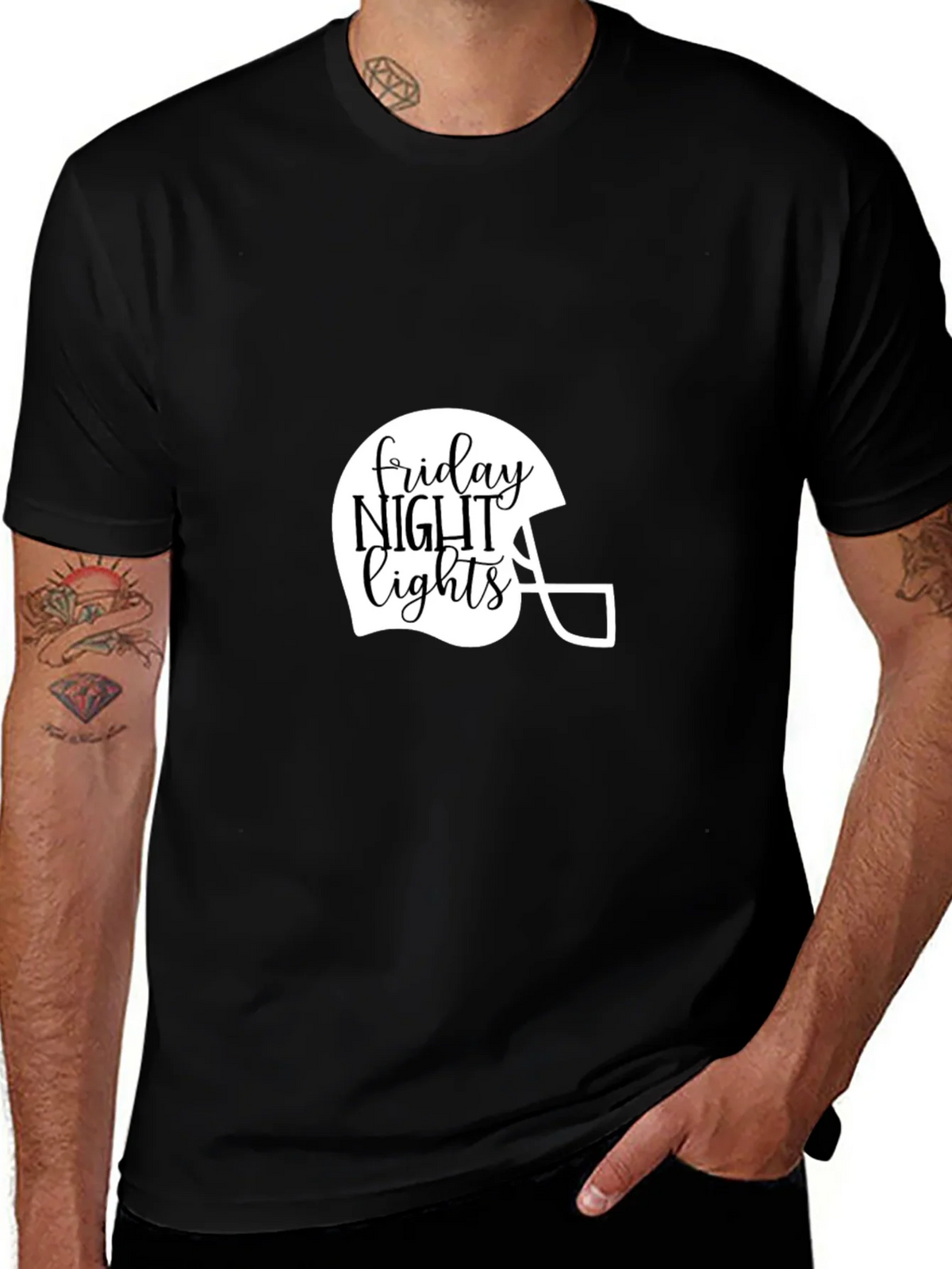 Friday Night Lights Football Helmet T-Shirt product image 1