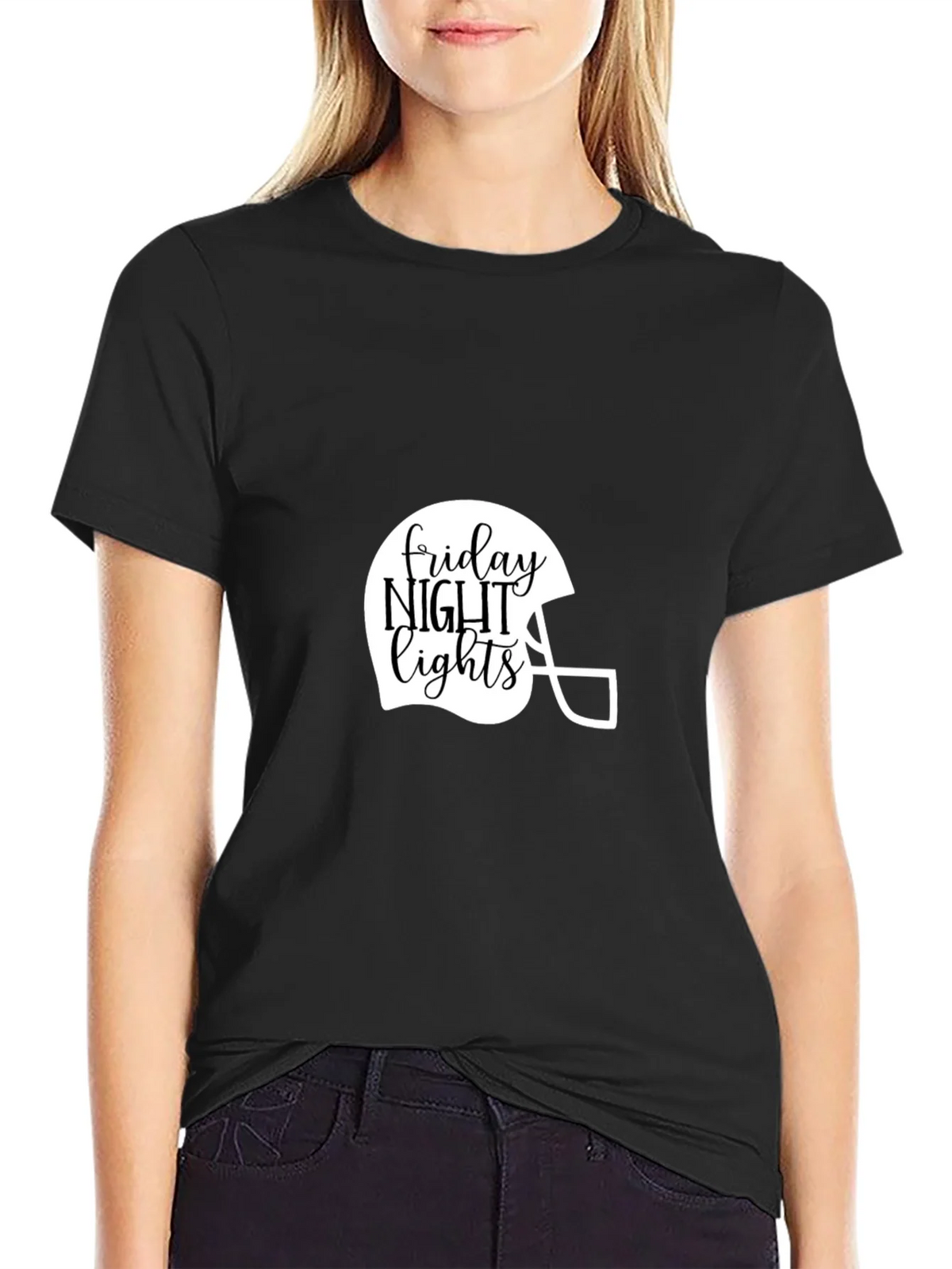 Friday Night Lights Football Helmet T-Shirt product image 2