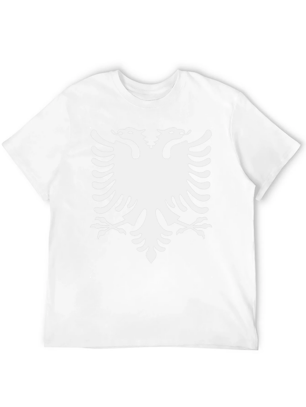 Albanian Eagle Graphic Tee - Classic Black Cotton Shirt product image 8