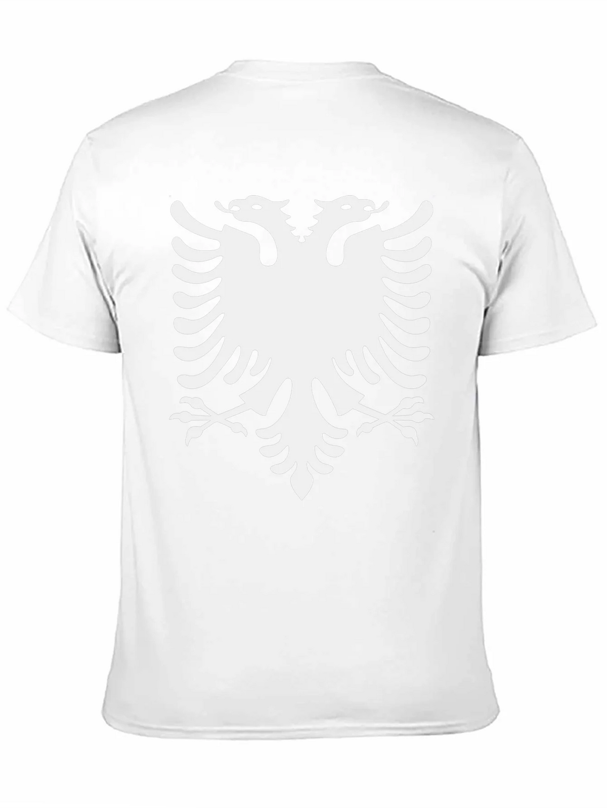 Albanian Eagle Graphic Tee - Classic Black Cotton Shirt product image 7