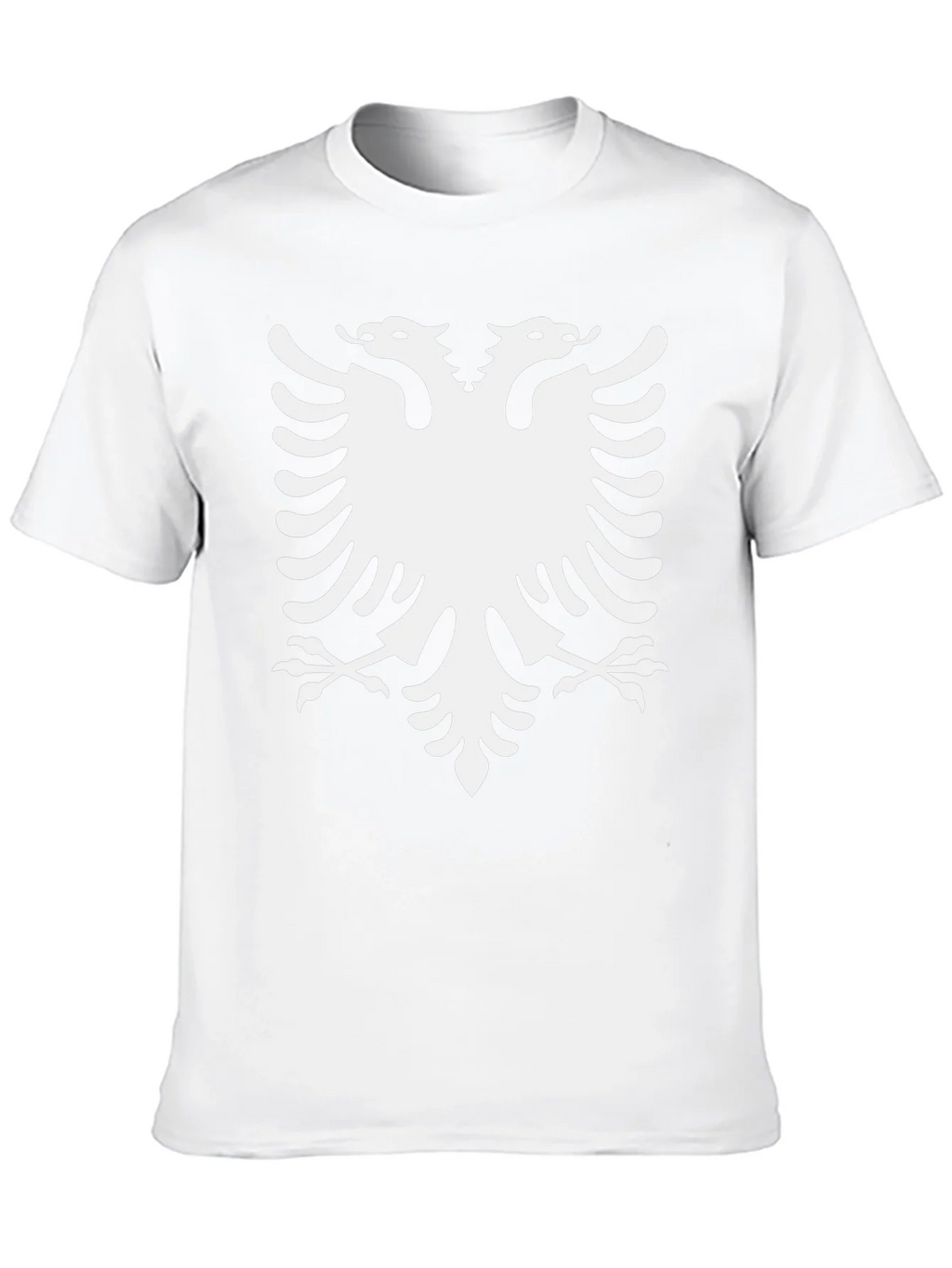Albanian Eagle Graphic Tee - Classic Black Cotton Shirt product image 6