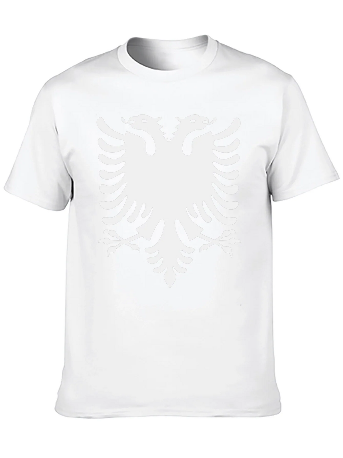 Albanian Eagle Graphic Tee - Classic Black Cotton Shirt product image 6