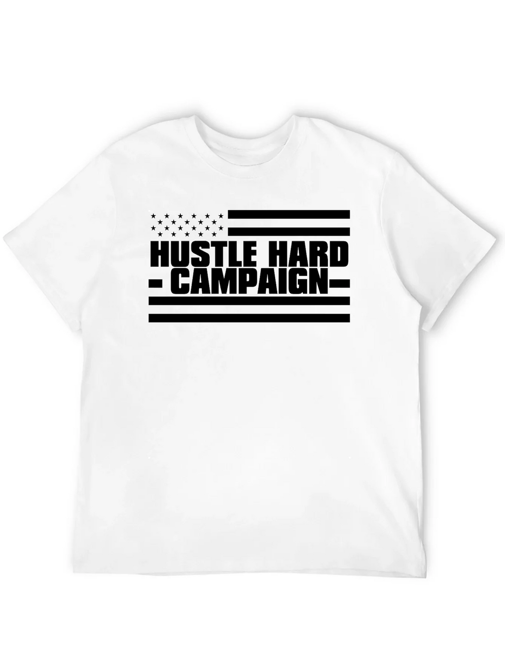 Hustle Hard Campaign Graphic Tee product image 11