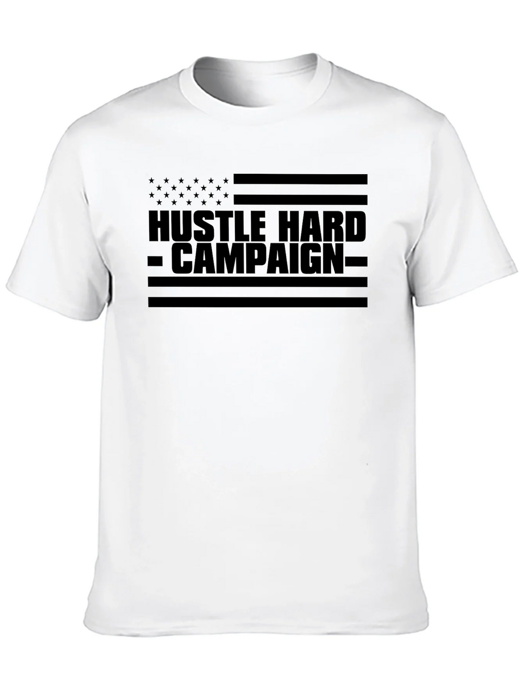 Hustle Hard Campaign Graphic Tee product image 9
